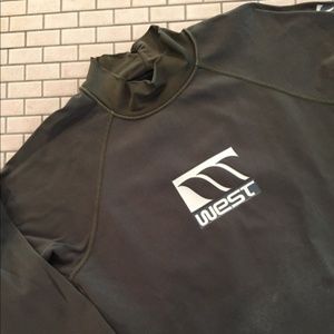 West .5 mm Thermalite Neoprene Rash Guard [Olive]